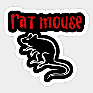 Rat Mouse Sticker